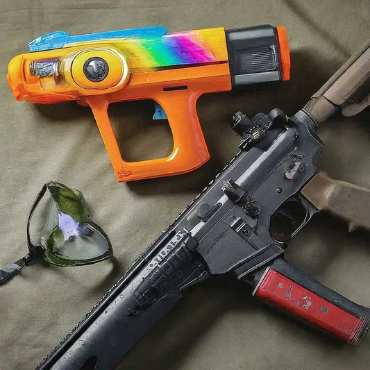 Gel Blaster vs Airsoft Gun