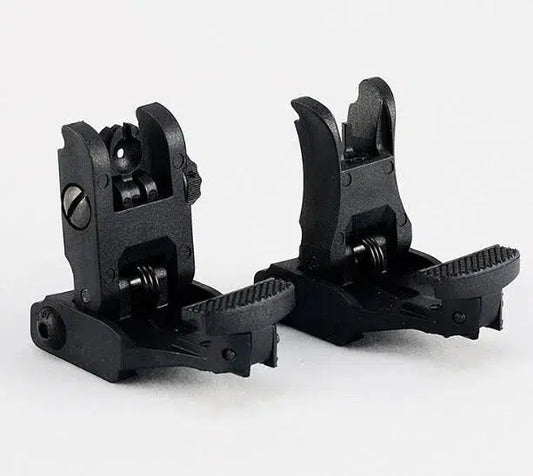 71L Tactical Nylon Mechanical Front Rear Sight-m416gelblaster-black-m416gelblaster