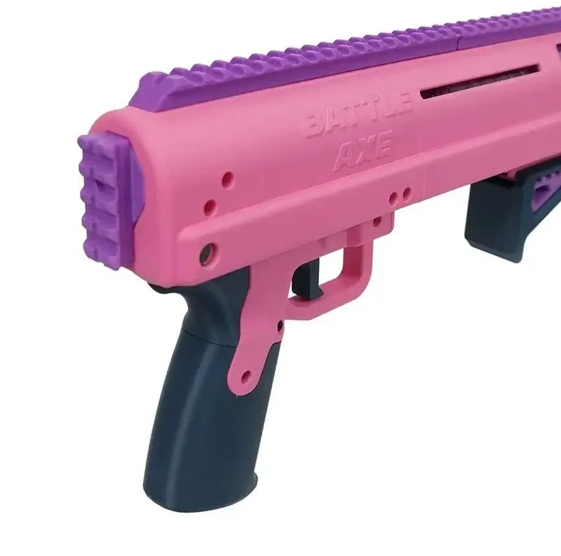 Sillybutts Battle Axe Shell-Fed Pump Shotgun Foam Dart Blaster-m416gelblaster-m416gelblaster