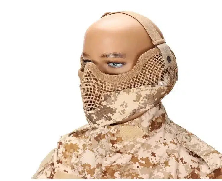 Paketac V2 Tactical Mask with Ear Protection-玩具/游戏-m416gelblaster-desert digital-m416gelblaster