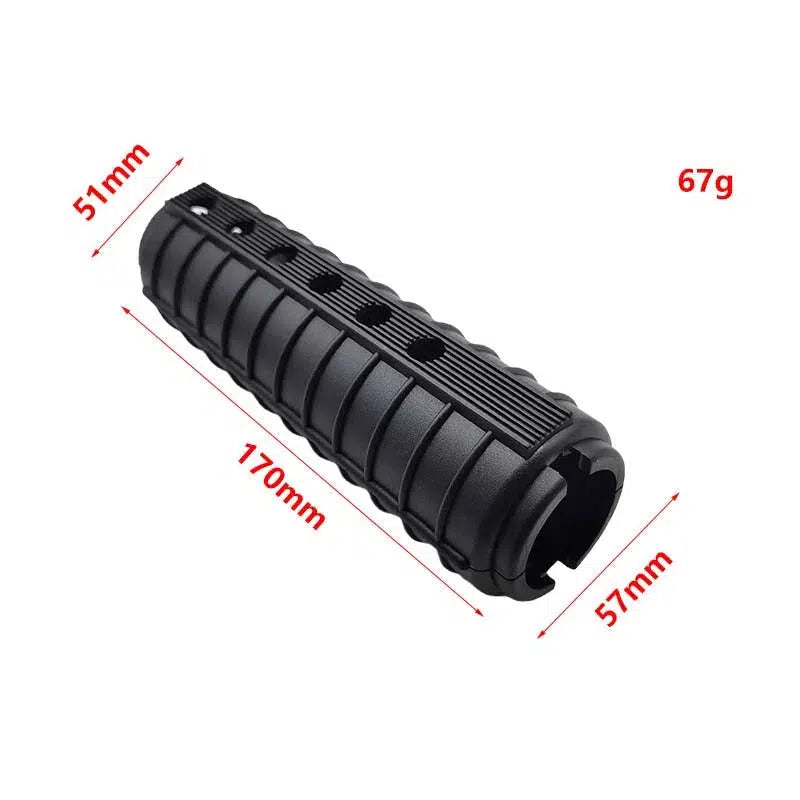 6 Hole Carbine Nylon Handguard 7 inch-m416gelblaster-m416gelblaster