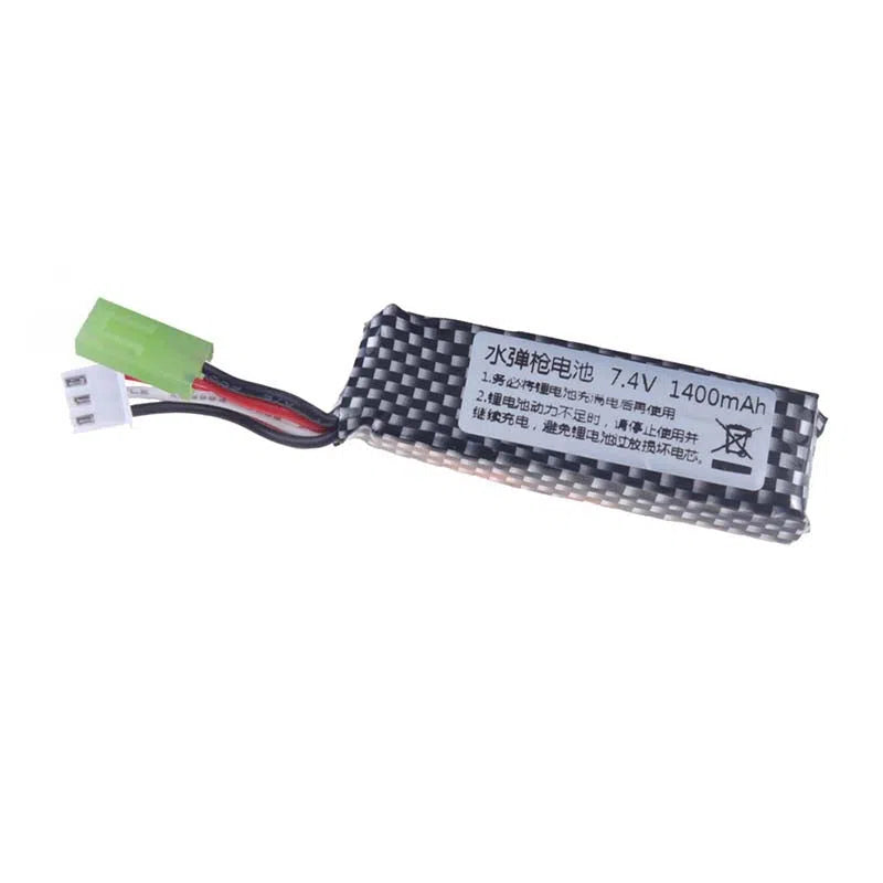 7.4v/11.1v 1400mah Rechargeable Lipo Battery with Tamiya Plug ...