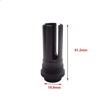 AAC Blackout Metal Flash Hider 14mm CCW Thread-m416gelblaster-m416gelblaster