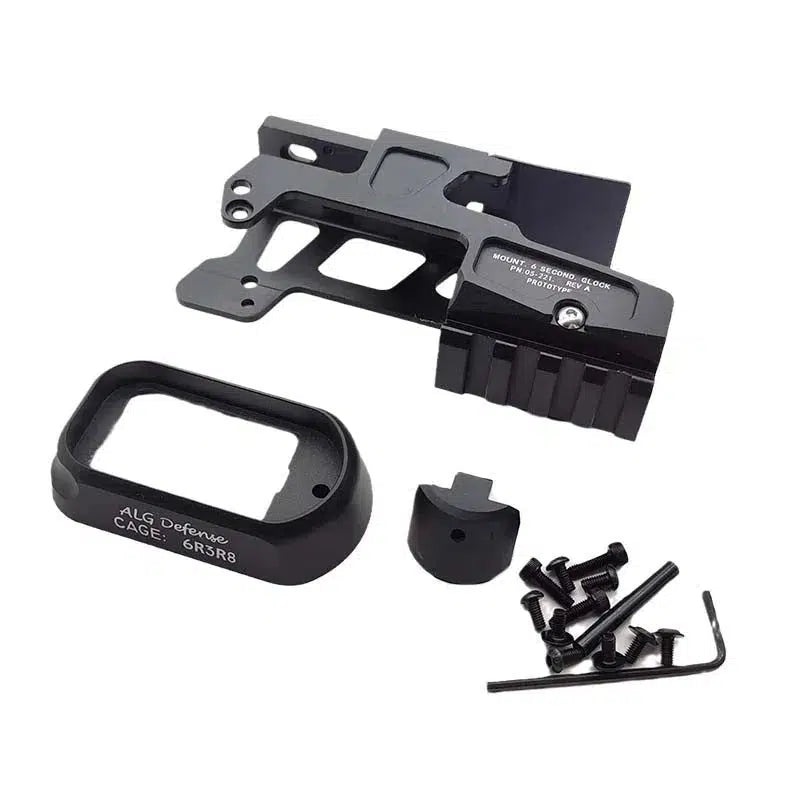 ALG 6-Second Optic Scope Mount H1 RMR T1 T2 with Magwell – m416gelblaster