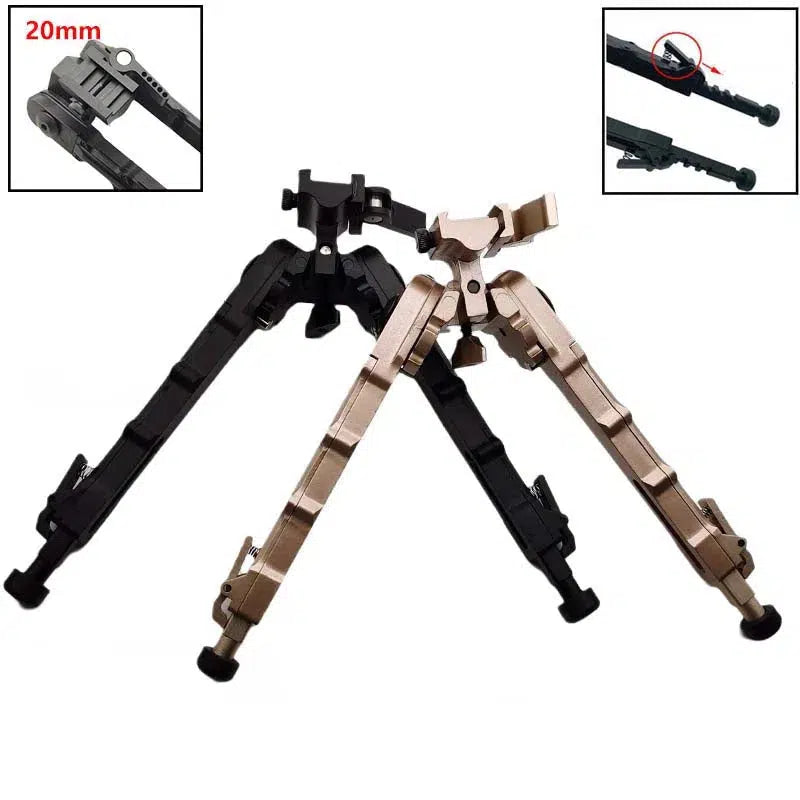 Adjustable SR-5 Style Quick Detach V9 Tactical Bipod 7.25-9 Inch-m416gelblaster-m416gelblaster