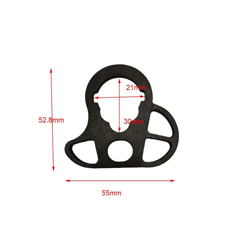 Ambidextrous End Plate Rear CQB Sling Mount