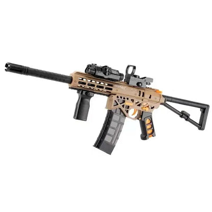 Bee Stinger PDW High Speed Blowback Skeleton Gel Blaster-m416gelblaster-tan-m416gelblaster