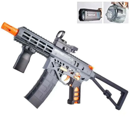 Bee Stinger PDW High Speed Blowback Skeleton Gel Blaster-m416gelblaster-gray-m416gelblaster