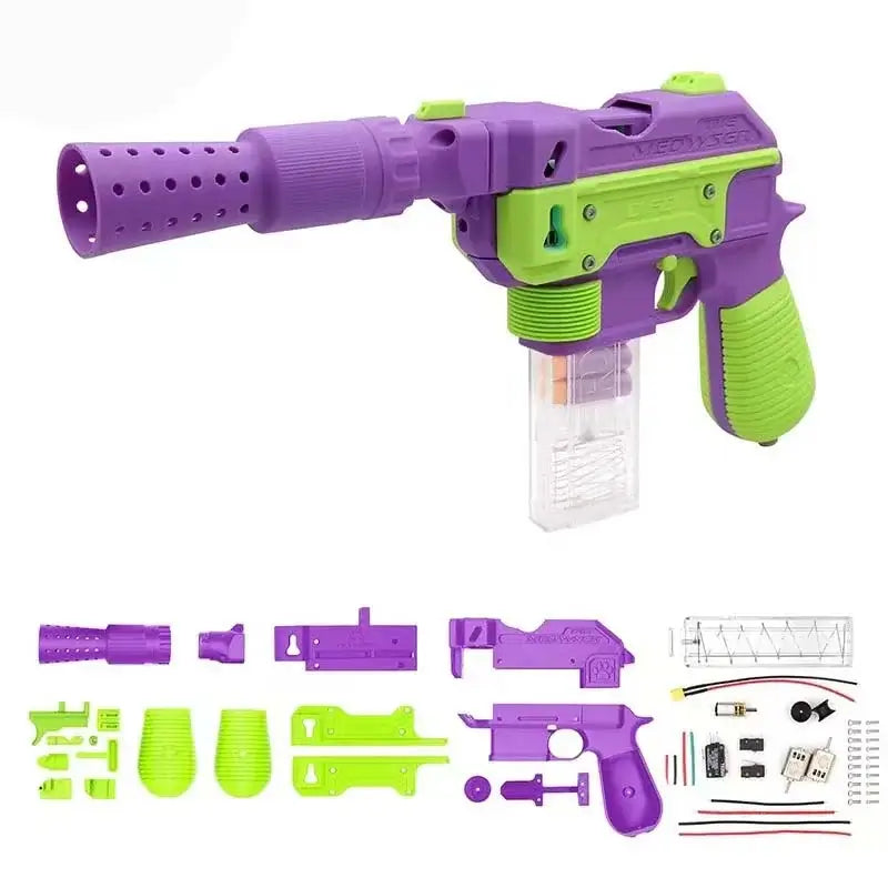 Meowser Flycore Full Auto 3D Print Flywheel Nerf Blaster – m416gelblaster