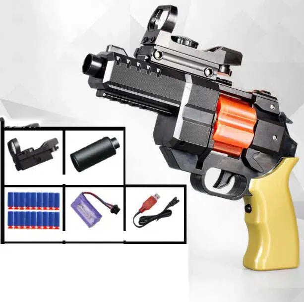 Electric Automatic 357 Revolver Dart Blaster – m416gelblaster