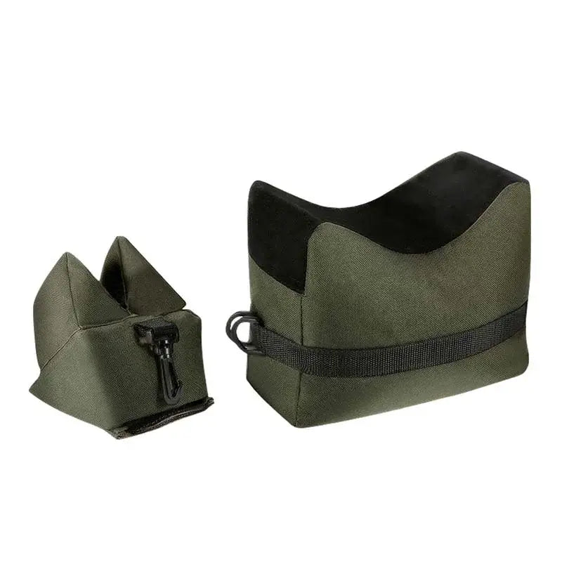 Front & Rear Unfilled Sandbag Rifle Shooting Rest Bag-m416gelblaster-army green-m416gelblaster