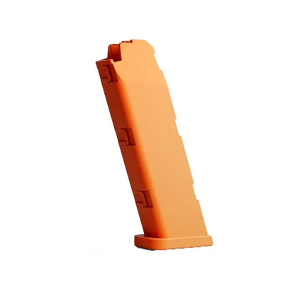 G17 2-in-1 Shell Ejecting Soft Bullet Blaster & Laser Gun-m416gelblaster-extra mag orange-m416gelblaster