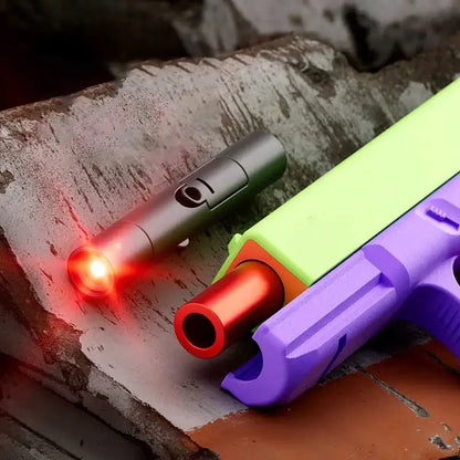 G17 2-in-1 Shell Ejecting Soft Bullet Blaster & Laser Gun