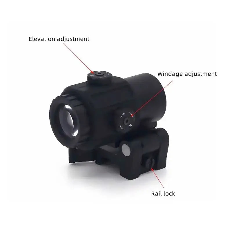 G43 3X Magnifier Sight with Switch to Side QD Mount-m416gelblaster-m416gelblaster