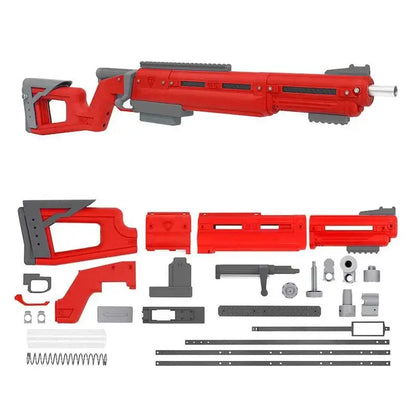 GongSi T05 Manual Bolt Action 3D Print Foam Dart Blaster Toy-m416gelblaster-m416gelblaster