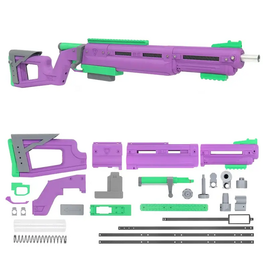 GongSi T05 Manual Bolt Action 3D Print Foam Dart Blaster Toy