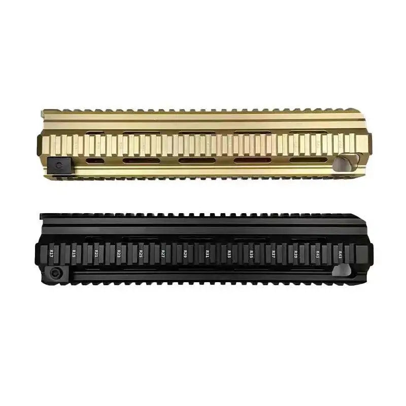 HK416 Quad Rail Metal Handguard 7" 9" 12"-m416gelblaster-black-7 inch-m416gelblaster