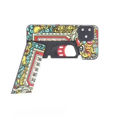 Hanke Lifecard Folding Toy Pistol Dart Blaster-m416gelblaster-A-m416gelblaster