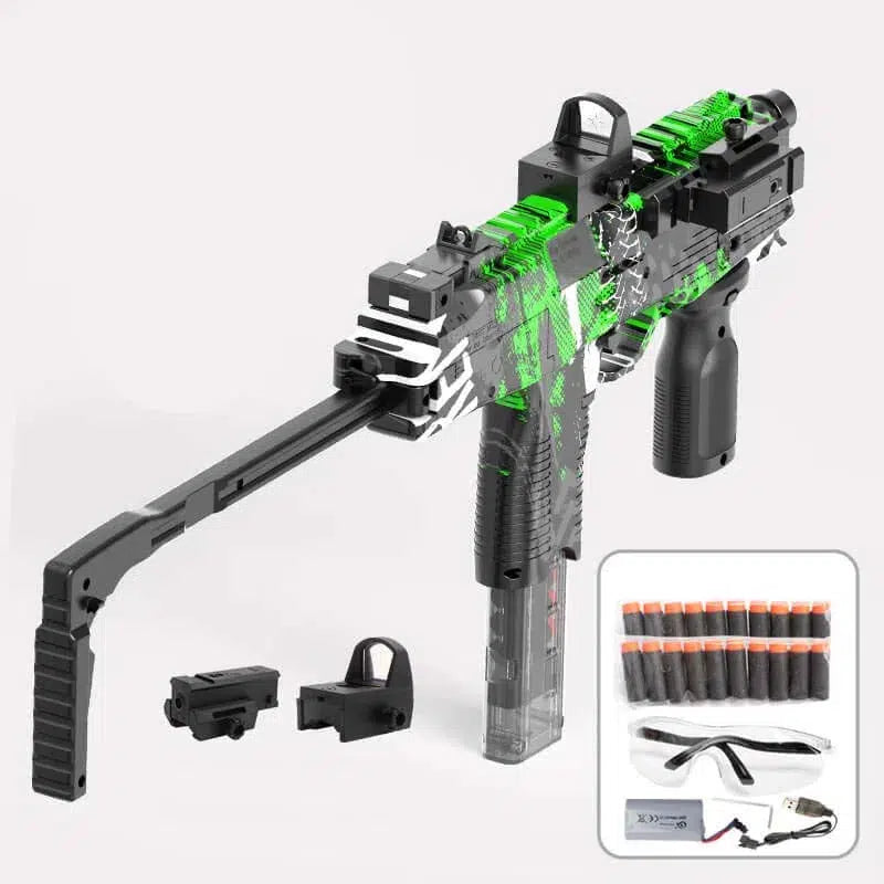 High Speed Electric Auto MP9 Foam Dart Blaster-m416gelblaster-python-m416gelblaster