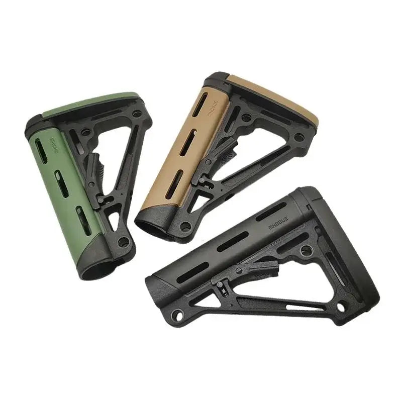 Hogue AR15 M16 OverMolded Collapsible Butt Stock-m416gelblaster-m416gelblaster