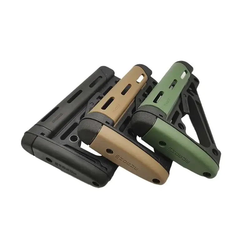 Hogue AR15 M16 OverMolded Collapsible Butt Stock-m416gelblaster-m416gelblaster