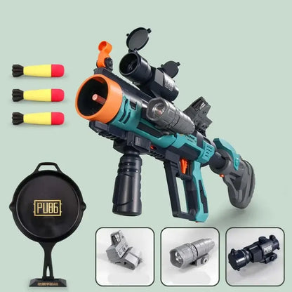 CRJ Manual Grenade Rocket Launcher Blaster Toy Gun-m416gelblaster-green-m416gelblaster