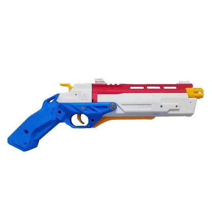 The Awaken (JingZhe) 3D Printed Break Action Blaster V2.7-m416gelblaster-white red blue (non shell ejecting)-m416gelblaster