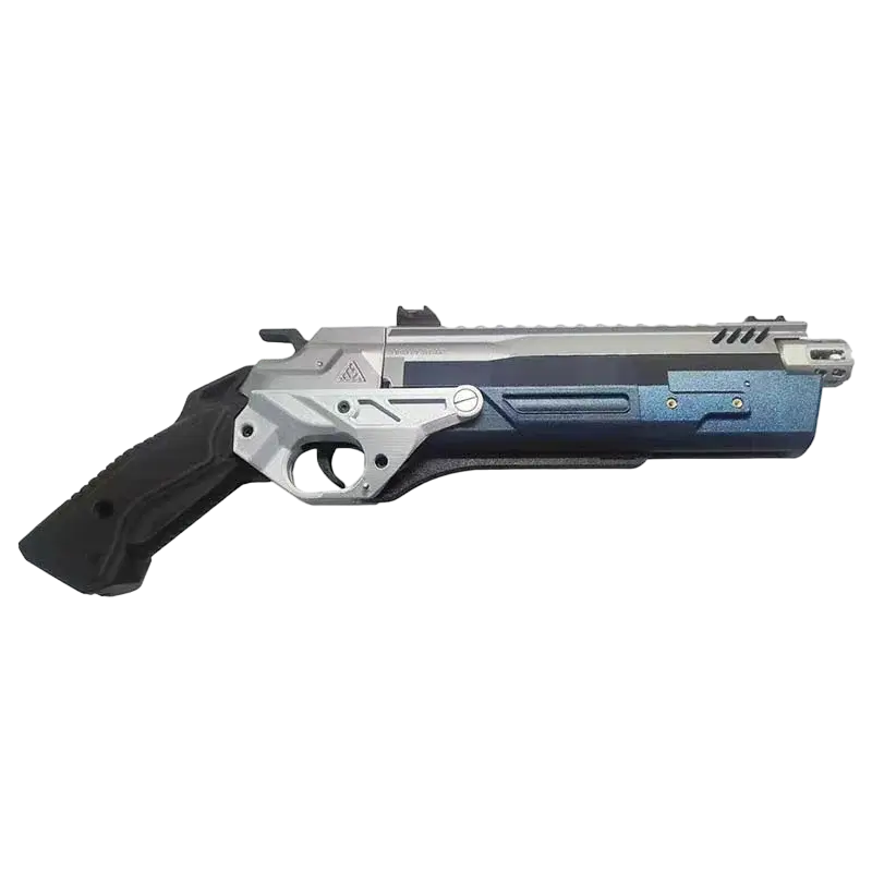 The Awaken (JingZhe) 3D Printed Break Action Blaster V2.7-m416gelblaster-blue silver black (non shell ejecting)-m416gelblaster