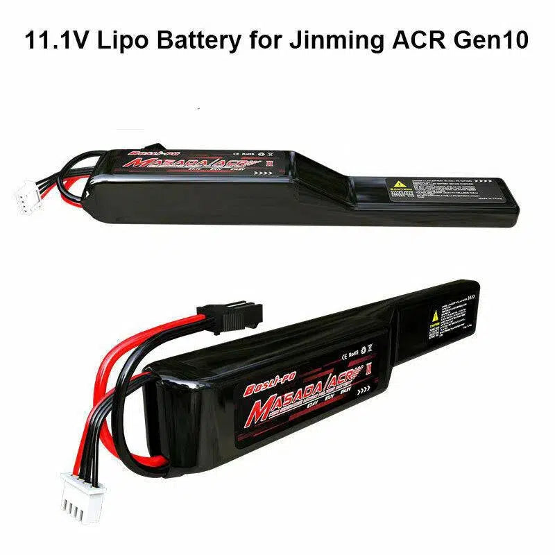JM Gen10 ACR Upgrade Battery 11.1v 1300mah-m416gelblaster-m416gelblaster