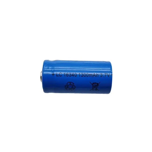 LC 16340 1300mah 3.7v CR123A Li-ion Rechargeable Battery