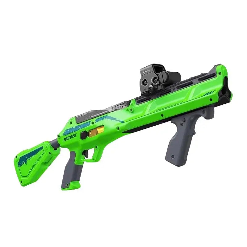 Lehui Force Outbreak Manual Triple-Shot Hopper-Fed Orbeez Gun-m416gelblaster-green-m416gelblaster