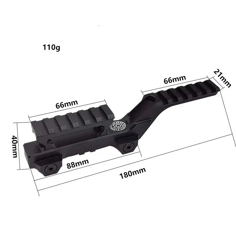 Low Profile GBRS Hydra Mount Tactical Double Rail Riser-m416gelblaster-m416gelblaster