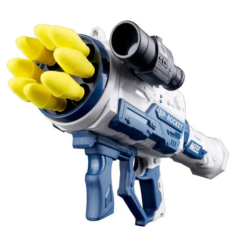 M22X 8-Hole Semi-Auto Soft Foam Blaster Rocket Launcher-m416gelblaster-m416gelblaster