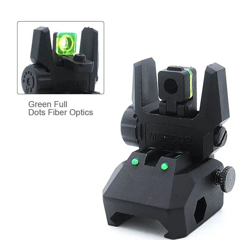 MGP CQB Armor Gen2 Flip Up Sights With Fiber Rods-m416gelblaster-m416gelblaster