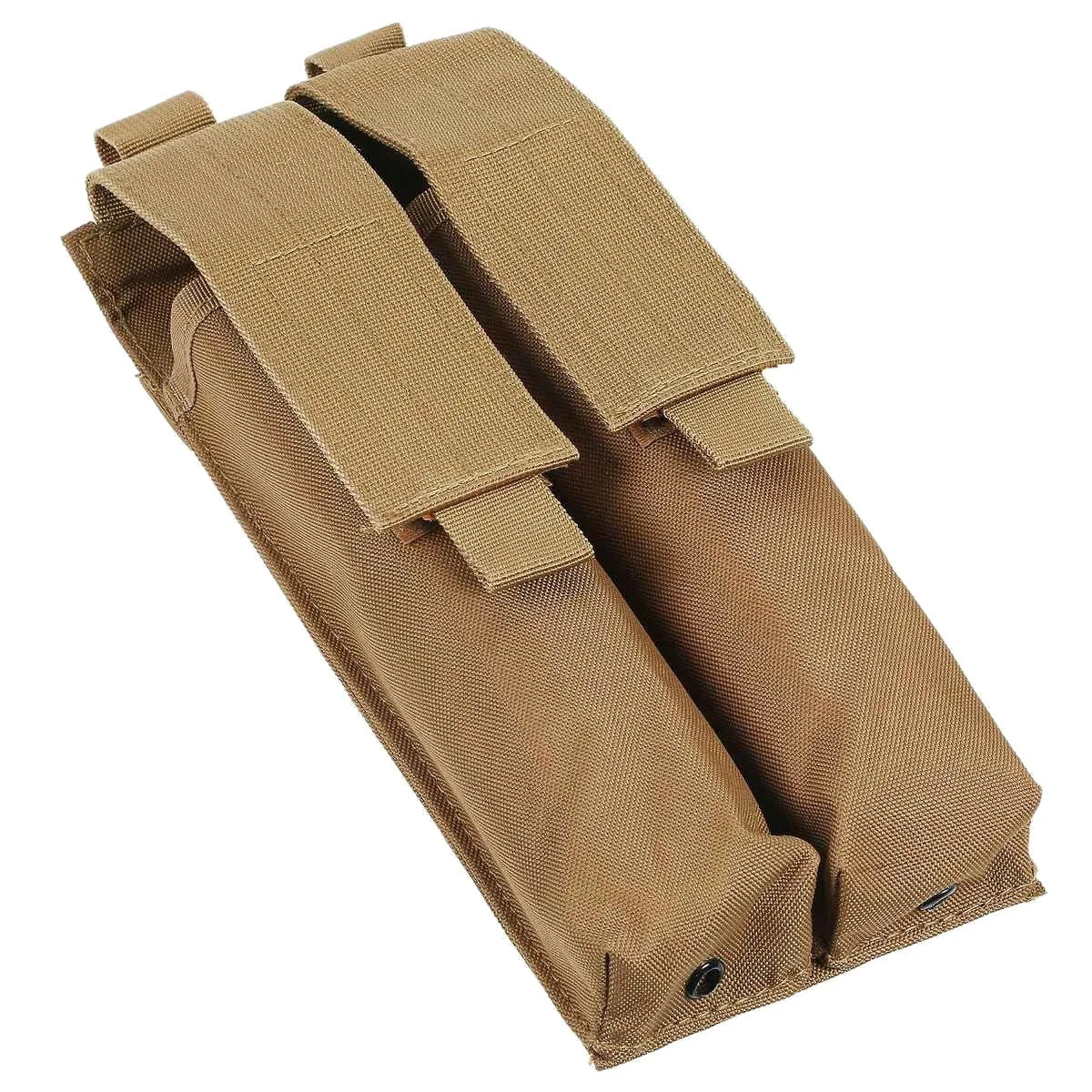 P90 / UMP / MP5 Tactical Molle Double Magazine Pouch-m416gelblaster-tan-m416gelblaster