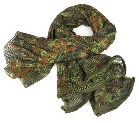 Multi-Purpose Military Tactical Scarf Camouflage Face Veil-clothing-Biu Blaster-german camo-Biu Blaster