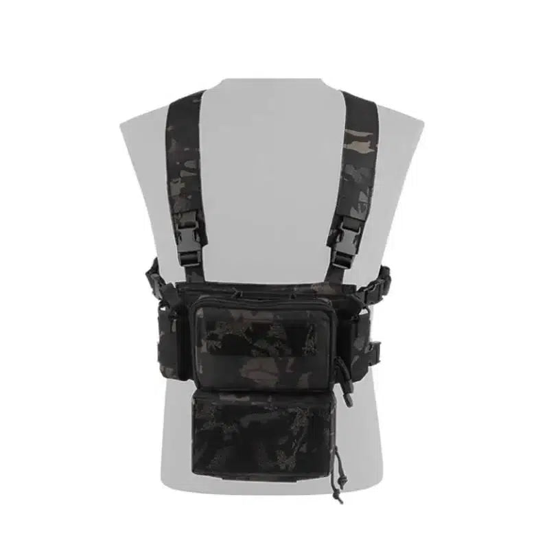 Multifunctional D3CRM Tactical Chest Rig 500D-玩具/游戏-m416gelblaster-black camo-m416gelblaster