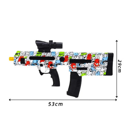 QBZ-95 Graffiti Mag-Fed Bullpup Electric Orbeez Gun-m416gelblaster-m416gelblaster