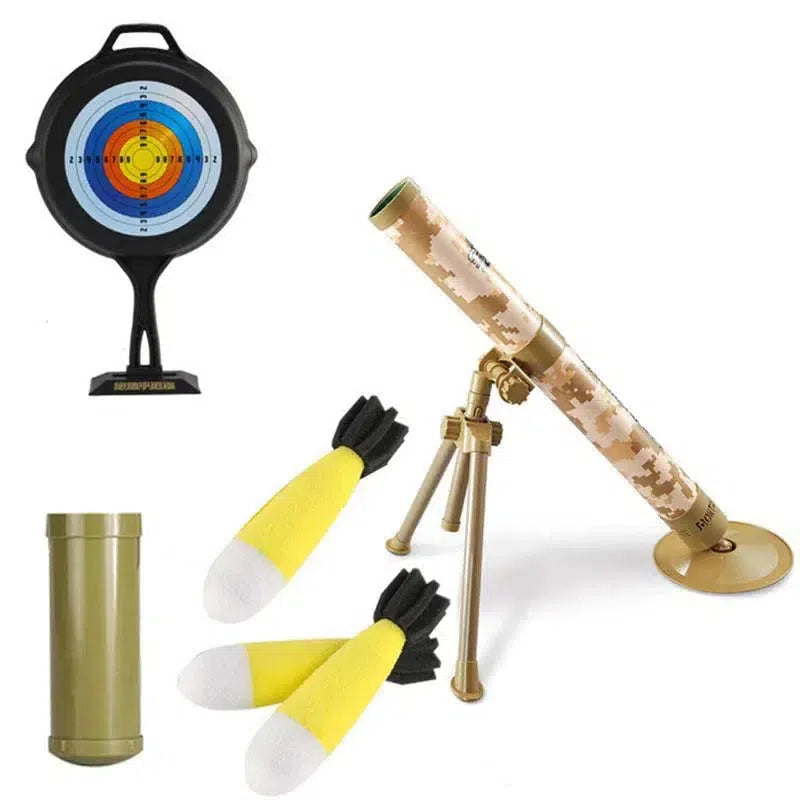 Soft Bullet Foam Rocket Toy Mortar Launcher-foam blaster-m416gelblaster-tan-m416gelblaster