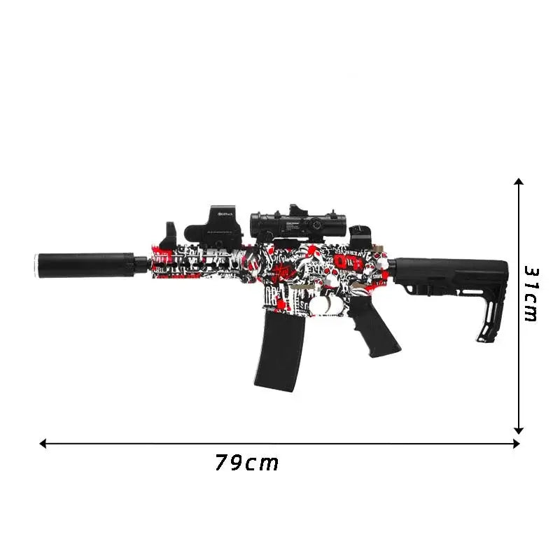 Electric Graffiti Orbeez Blaster M4 Rifle Water Beads Gun-m416gelblaster-m416gelblaster