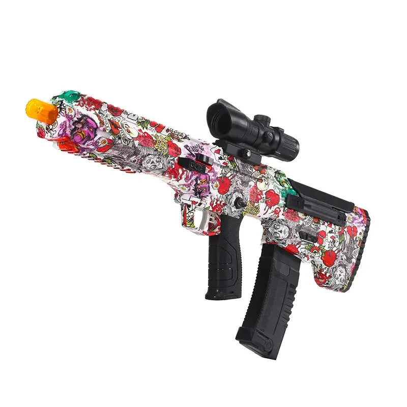 QBZ-95 Graffiti Mag-Fed Bullpup Electric Orbeez Gun-m416gelblaster-C-m416gelblaster