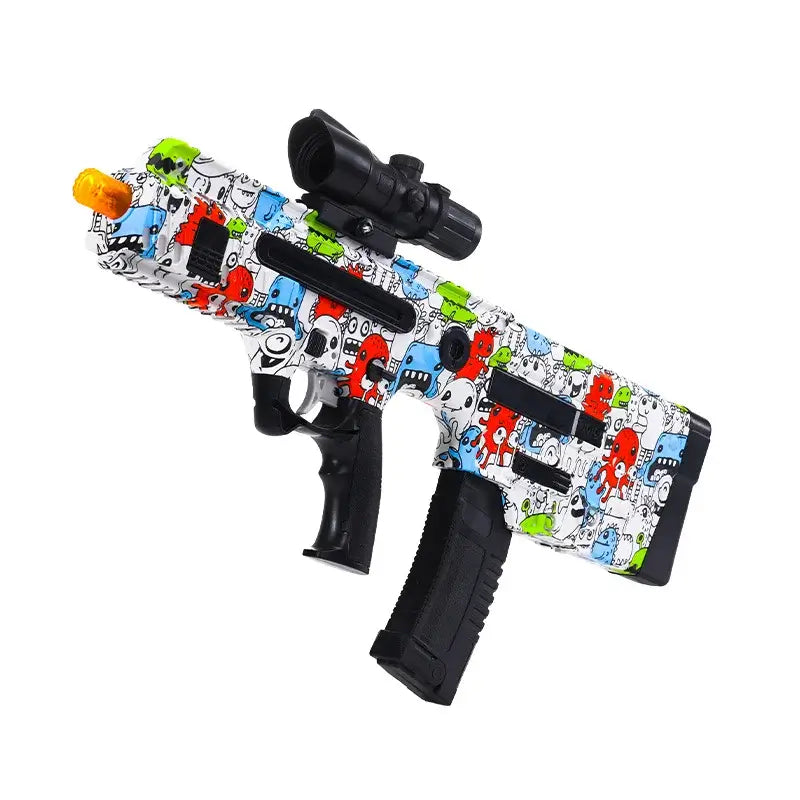 QBZ-95 Graffiti Mag-Fed Bullpup Electric Orbeez Gun-m416gelblaster-A-m416gelblaster