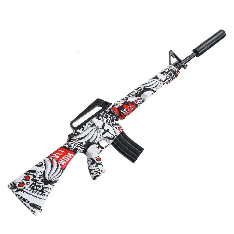 Graffiti M16 Splatter Ball Gun Water Beads Blaster-m416gelblaster-m416gelblaster