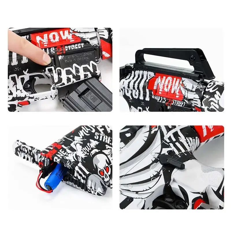 Graffiti M16 Splatter Ball Gun Water Beads Blaster-m416gelblaster-m416gelblaster