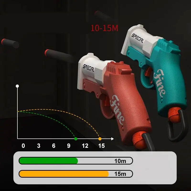 Goblin Solo Micro Launcher Foam Dart Blaster-m416gelblaster-m416gelblaster