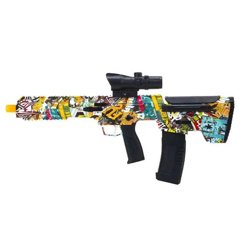 QBZ-95 Graffiti Mag-Fed Bullpup Electric Orbeez Gun-m416gelblaster-D-m416gelblaster