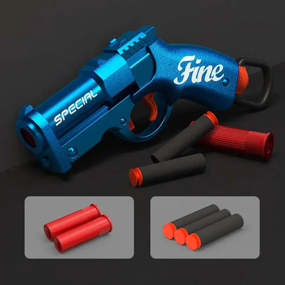 Goblin Solo Micro Launcher Foam Dart Blaster-m416gelblaster-blue-m416gelblaster