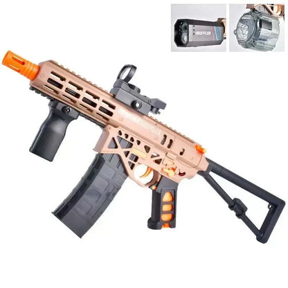 Bee Stinger PDW High Speed Blowback Skeleton Gel Blaster