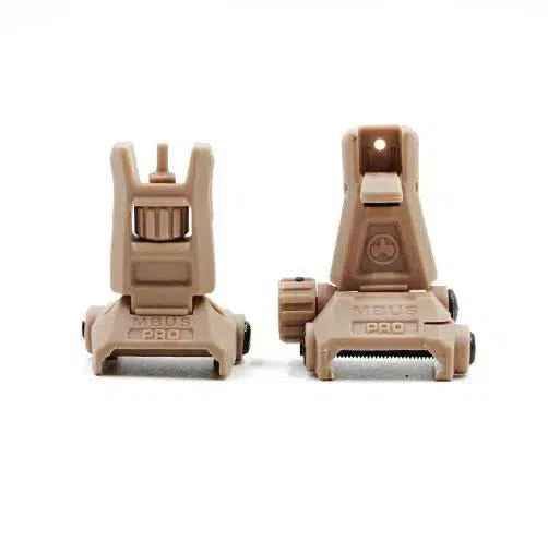 Mbus Pro Metal Flip Up Sights-m416gelblaster-tan-m416gelblaster