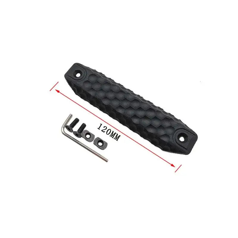 Railscales RS XOS Honeycomb M-LOK Handguard Rail Cover-m416gelblaster-short-black-m416gelblaster